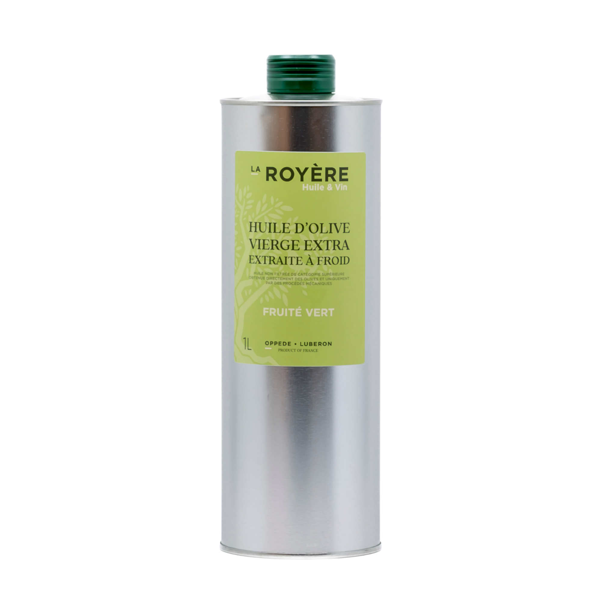 HUILE D’OLIVE FRUITE VERT 1L HOF