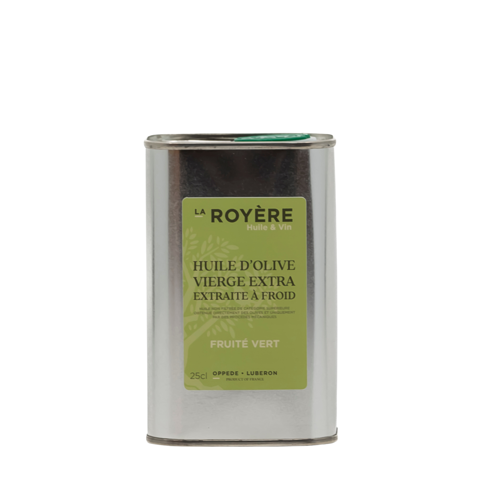 HUILE D’OLIVE FRUITE VERT 25cl HOF